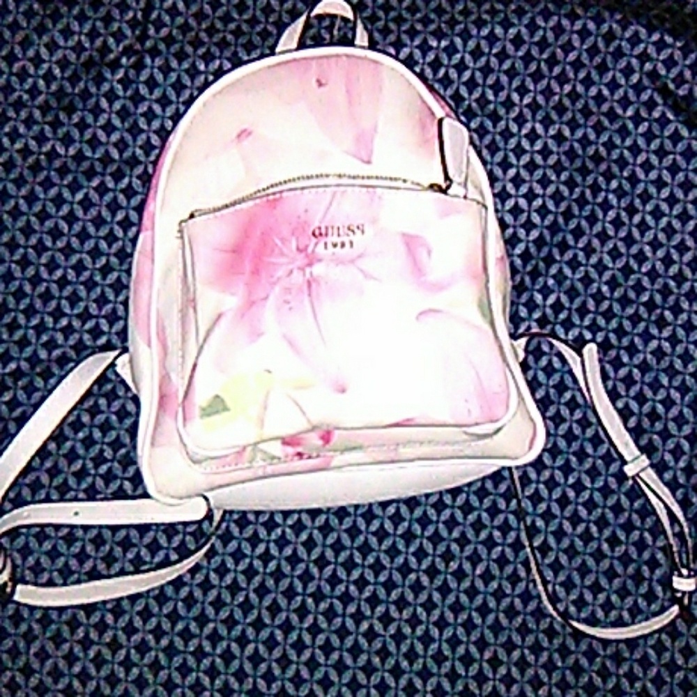 A mini backpack purse